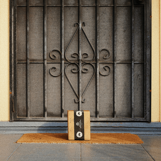 Delivery at doorstep