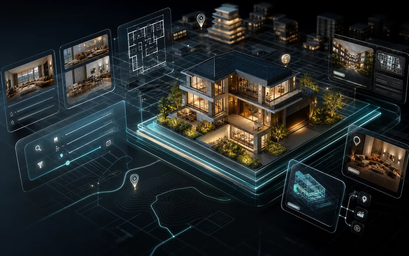 Top Homes project visualization